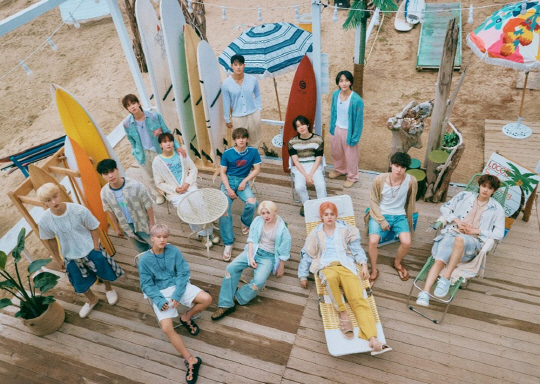 그룹 세븐틴.<공식 홈페이지 캡처>